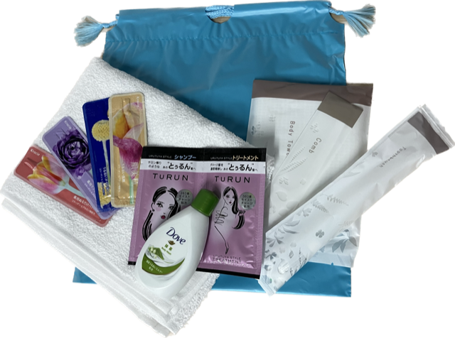 ☆数量限定☆ 女性向け温浴手ぶらセット 550円<税込>