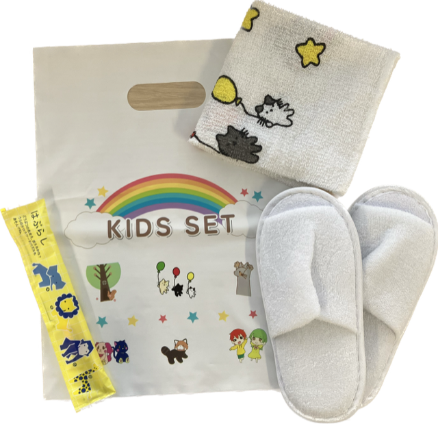 サニーエイトオリジナルキッズセット～手提げPEバッグ～【B】　100セット