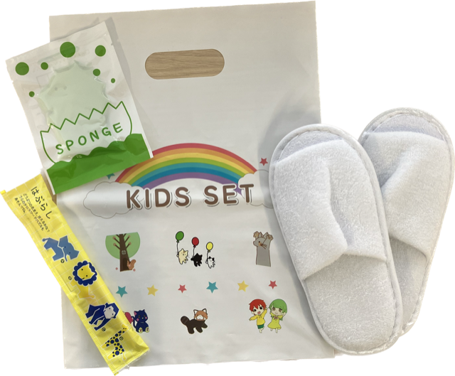 サニーエイトオリジナルキッズセット～手提げPEバッグ～【C】　100セット