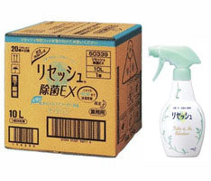 【花王】リセッシュ 除菌EX 香り残らない 業務用 10L詰替用