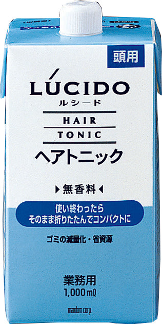 【マンダム】ルシード ヘアートニック 業務用 (無香料) 1L
