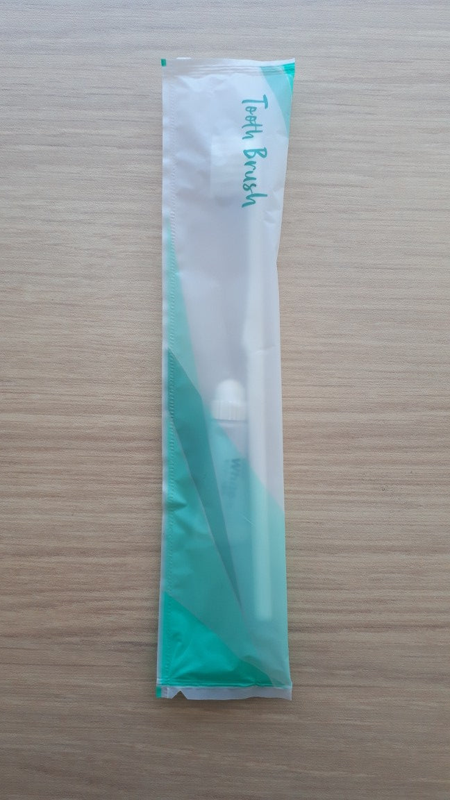 Rシリーズ ハブラシ JS-5M-3g 袋:ブルー　2,000本入 ＠15.8円